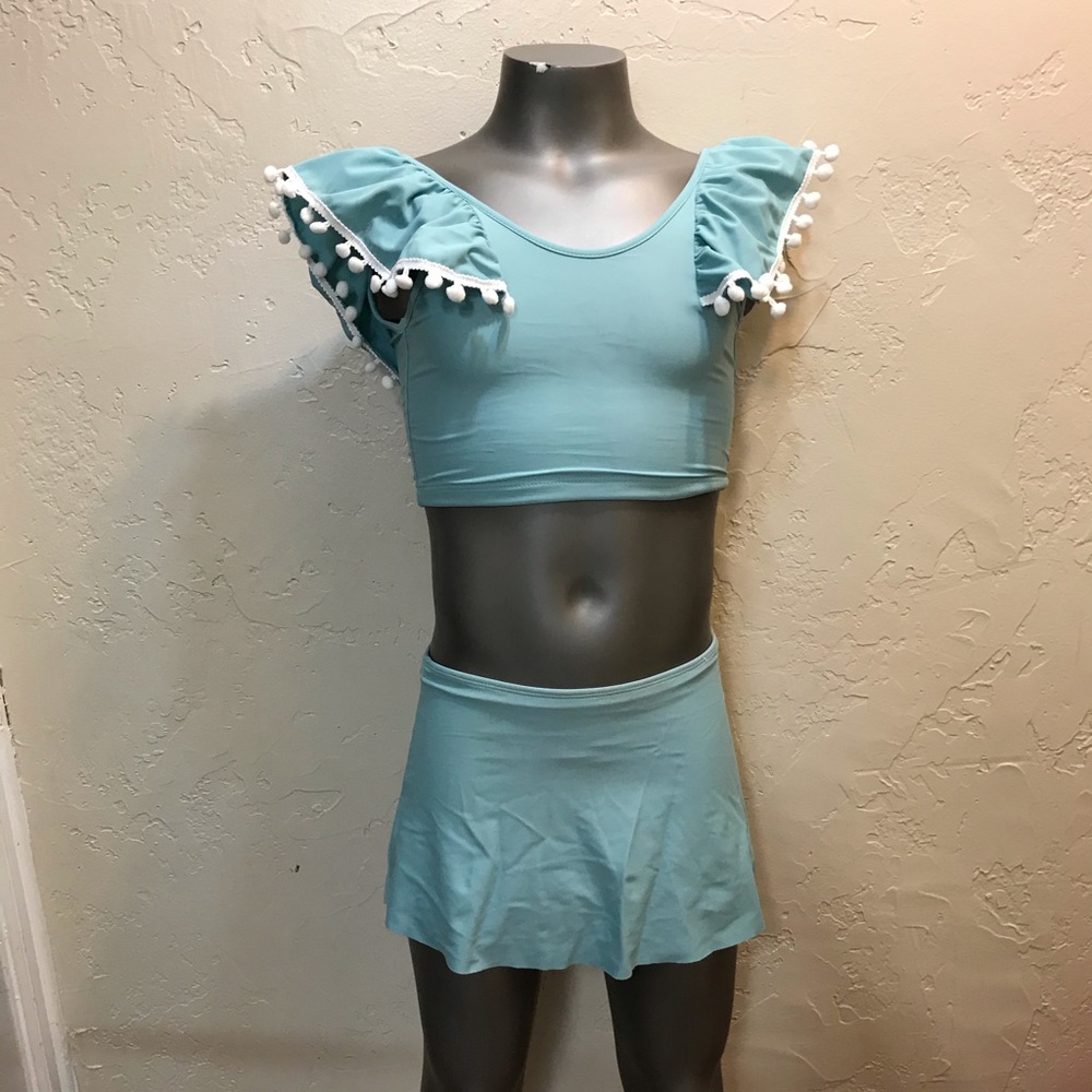 Darling new 2 piece youth swimsuit.